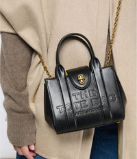 PAS INFO   Sac à bandoulière The Tote Bag en cuir - Black