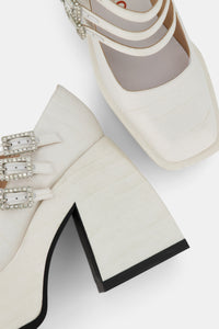 3 QTY DJV-190€-3/7 RELIQUAT Bulla Marietta 120 White Shantung