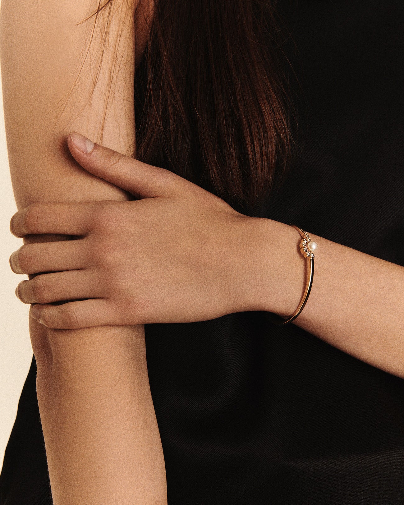 Bracelet Martha en or jaune sertie de diamant - Perle & Diamant