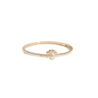 Bracelet Martha en or jaune sertie de diamant - Perle & Diamant