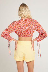 Crop-top Marty - Red