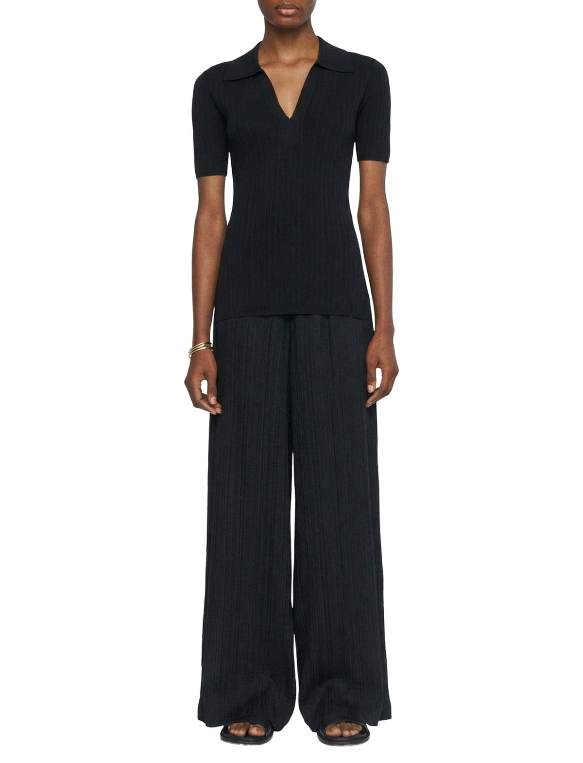 Black Pantalons - Black