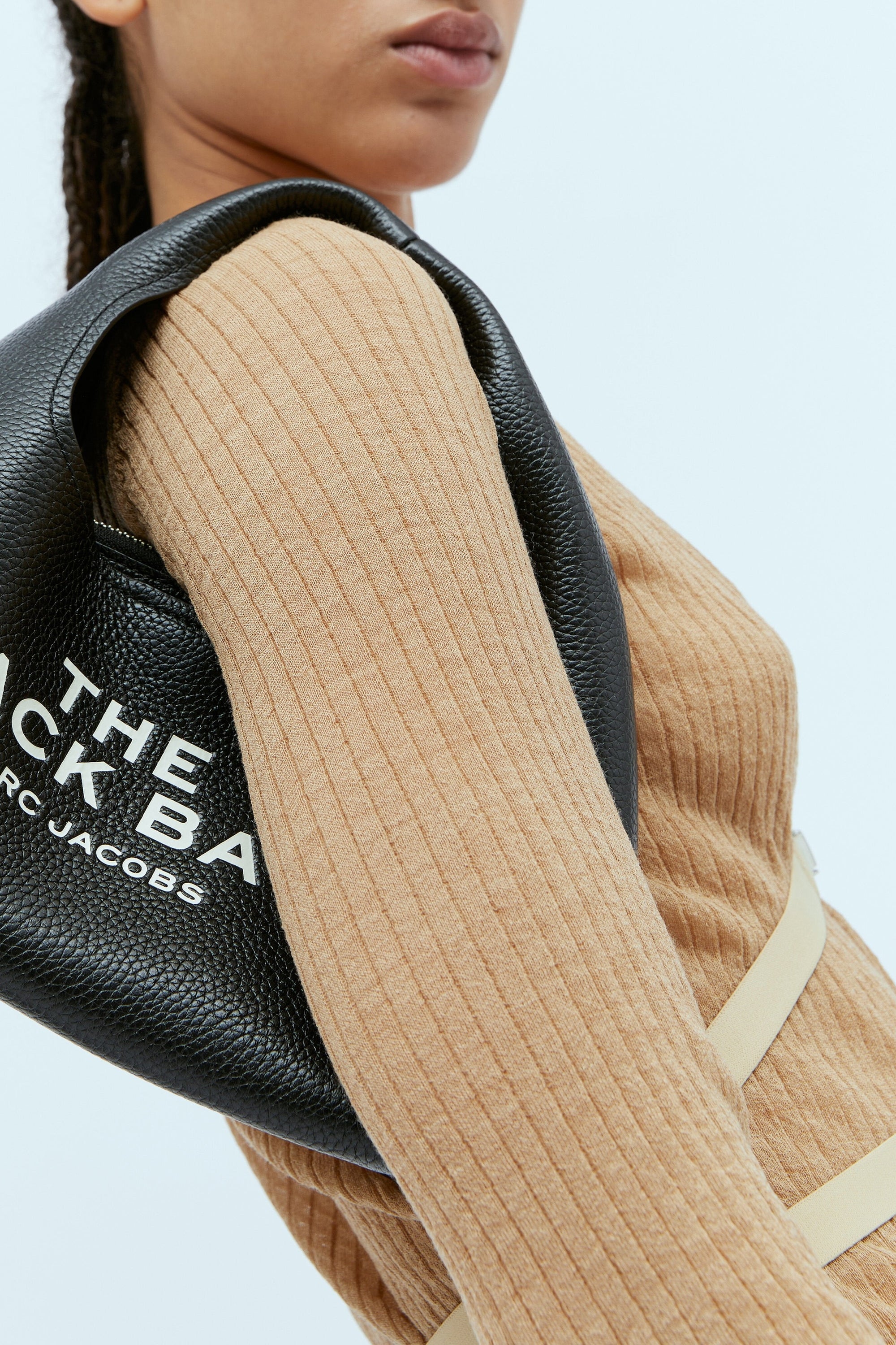 NEW /    MINI   Mini Sac The Mini Sack en cuir - Black