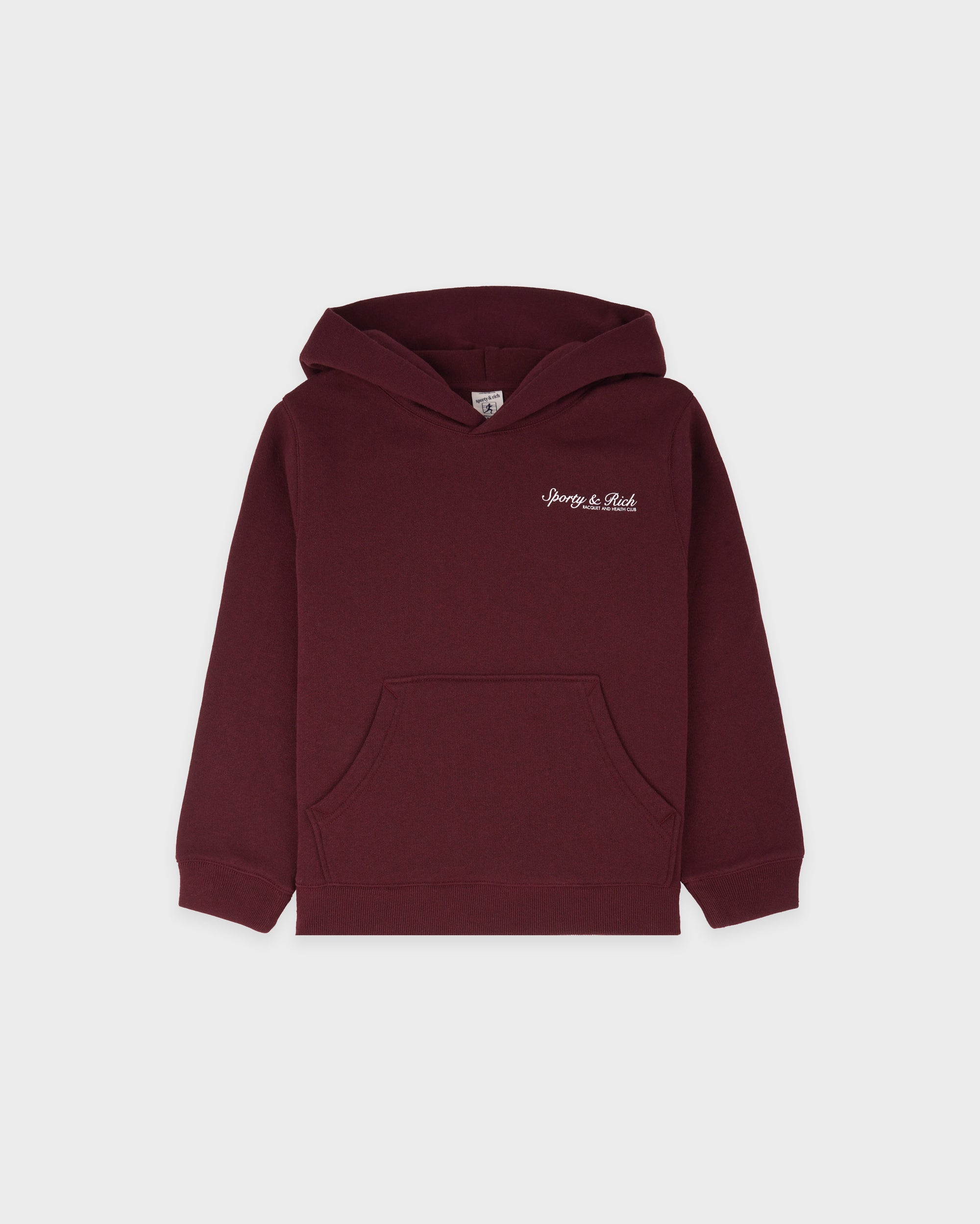 Sweat à capuche Syracuse pour enfants - Bordeaux