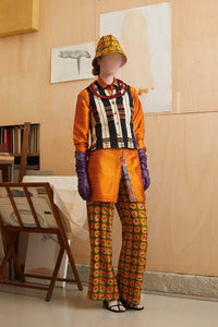 RECO PRIX : 22,5 // Horse Club Hat Kumasi Design Gold