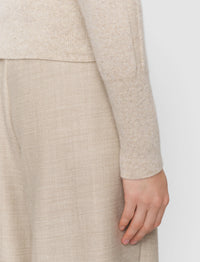Pull Melby en cachemire - Powder