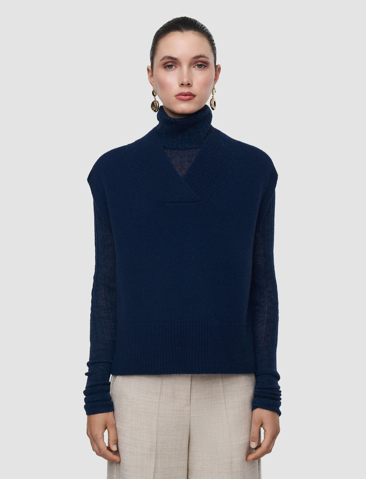 Indigo Top Maille - Indigo
