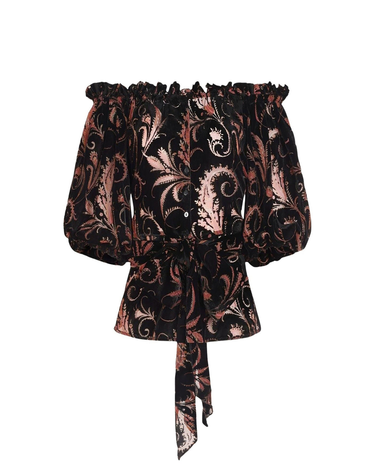 Blouse Merquem porté épaule - Black