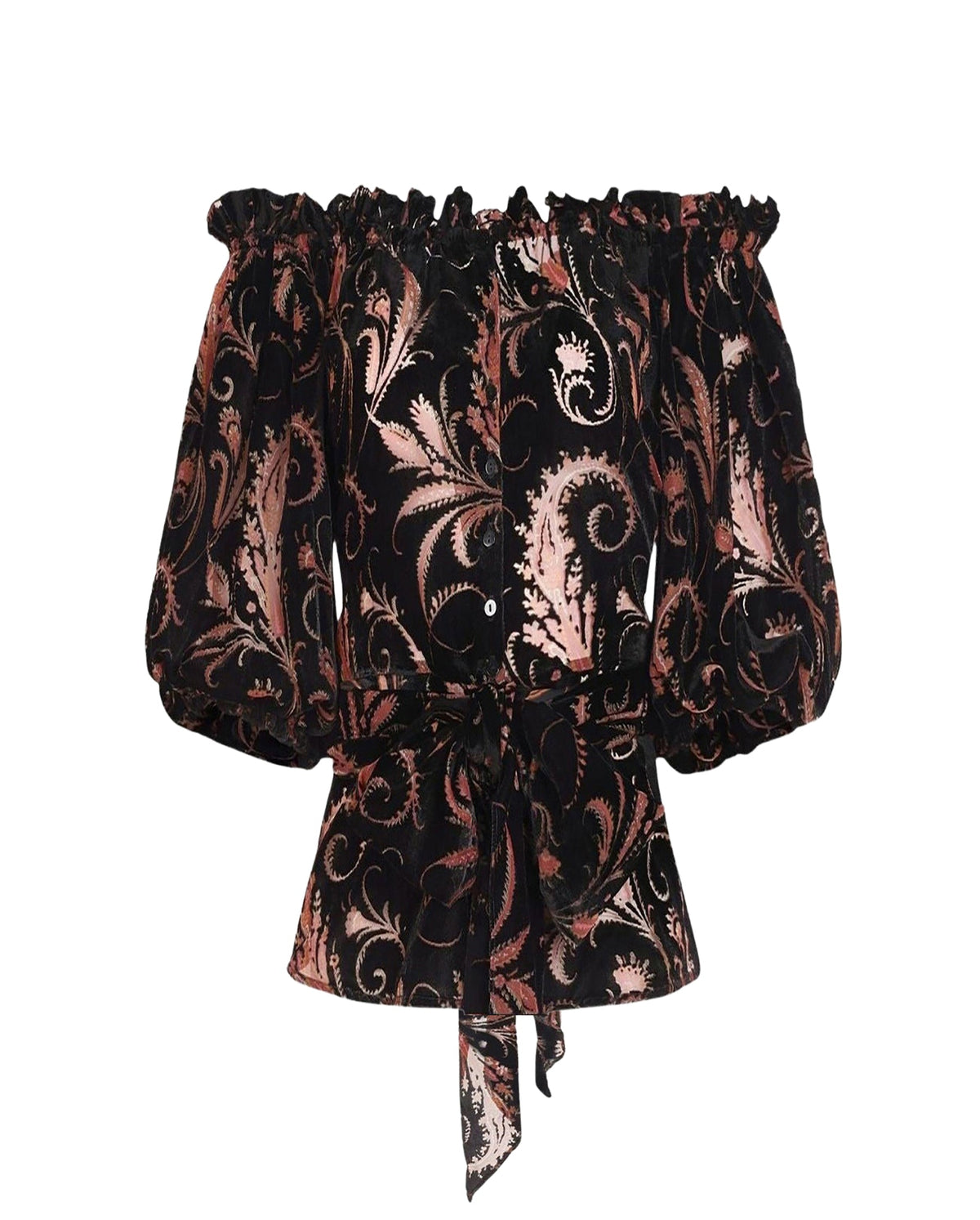 Blouse Merquem porté épaule - Black