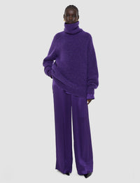 Violet Top Maille - Violet