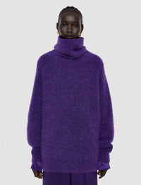Violet Top Maille - Violet