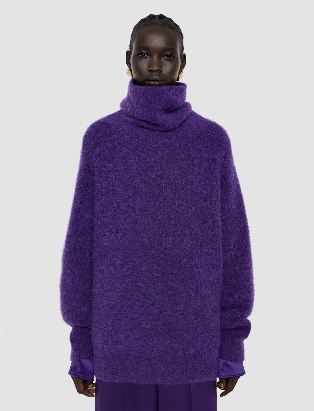 Violet Top Maille - Violet
