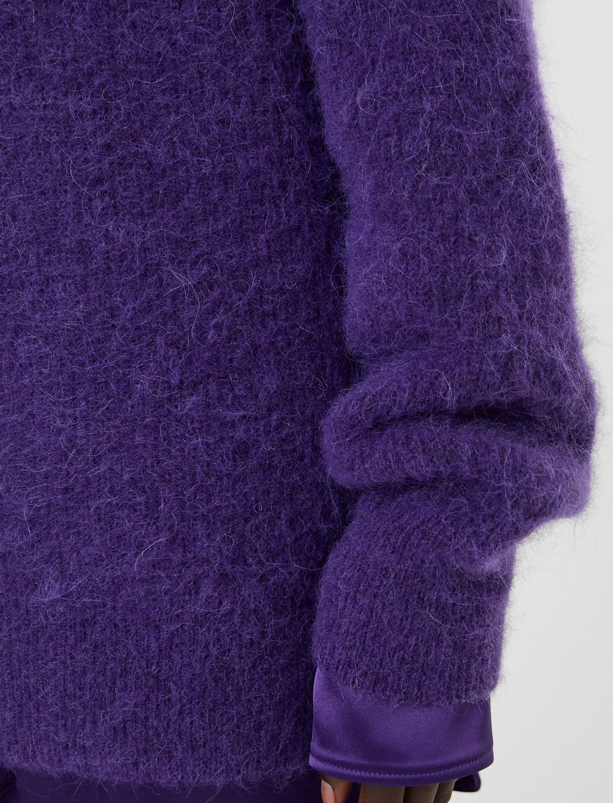 Violet Top Maille - Violet