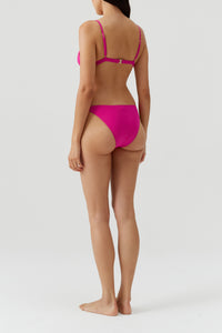 Bas de bikini Mexico - Raspberry
