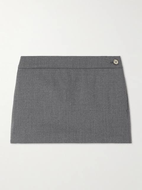 Micro Mini Skirt - Charcoal