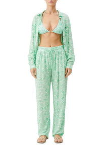 Chemise Millie à boutons imprimée - Medina