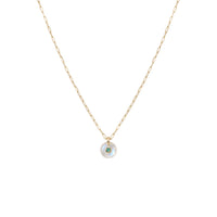Collier Milo en or jaune - Moonstone