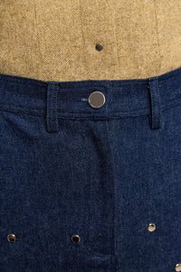 Thelma mini skirt - Indigo