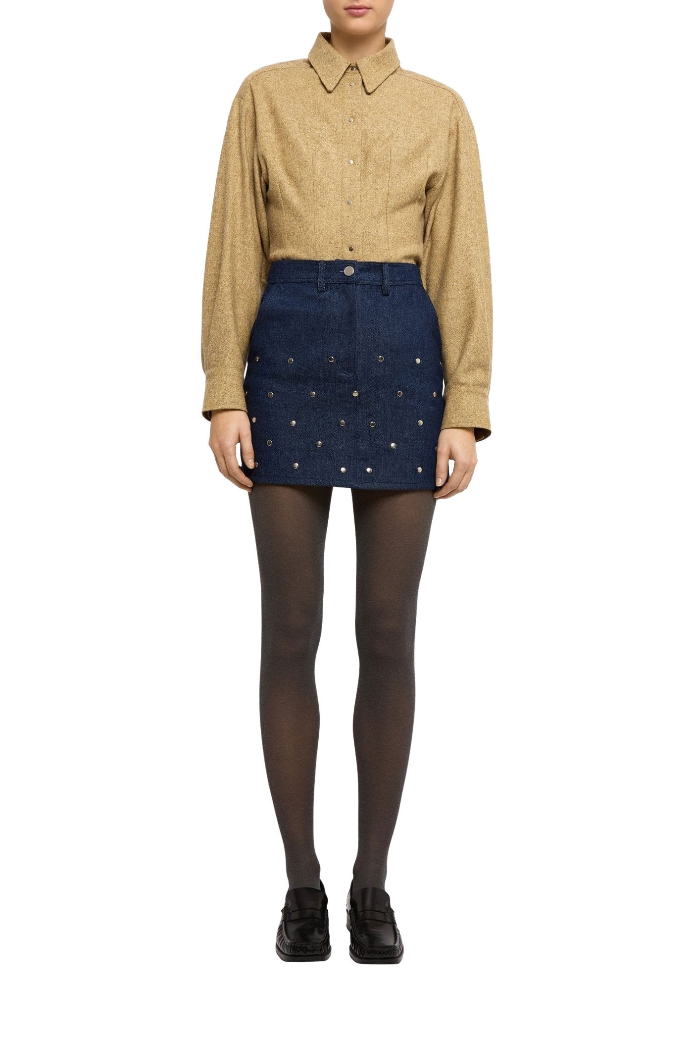Thelma mini skirt - Indigo