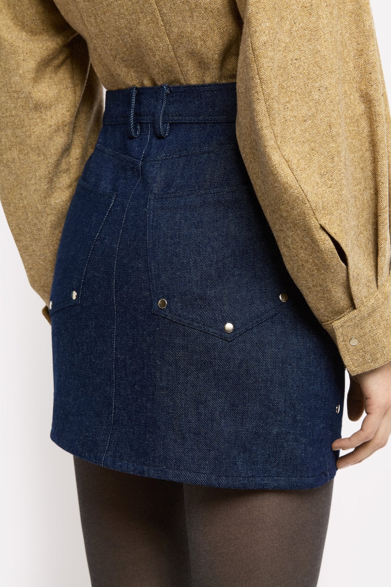 Thelma mini skirt - Indigo
