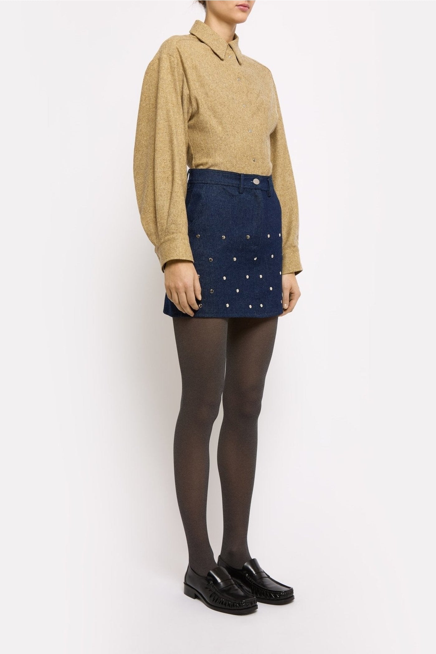 Thelma mini skirt - Indigo
