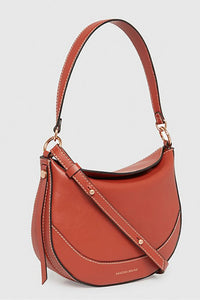 Small Daily leather bag - Rust