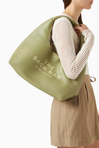 The Sack leather bag - Reed