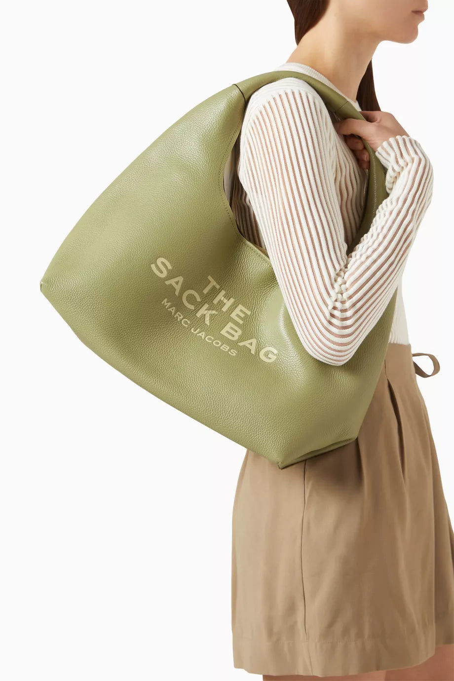The Sack leather bag - Reed