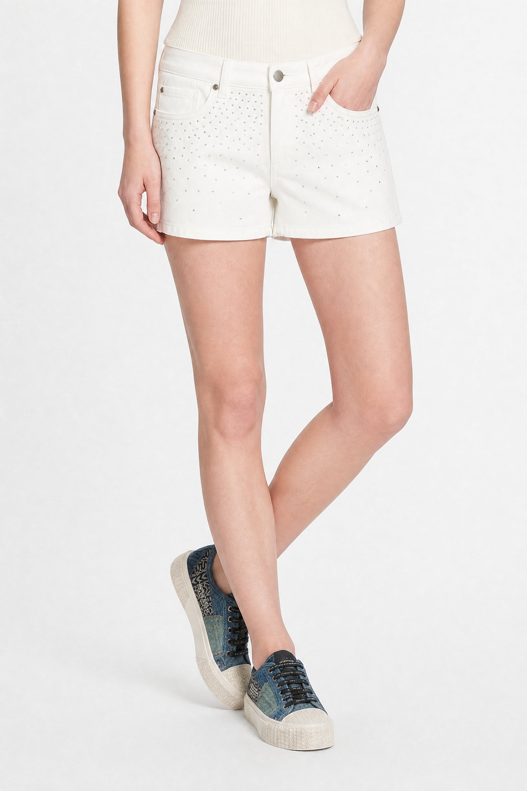 Baskets en cuir - Indigo Multicolor
