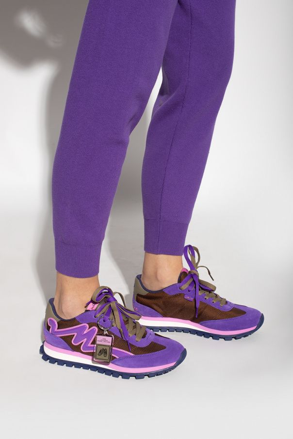 The Jogger low lace-up sneakers - Purple