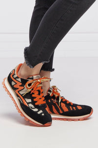 Sneakers basses The Jogger à lacets - Nude