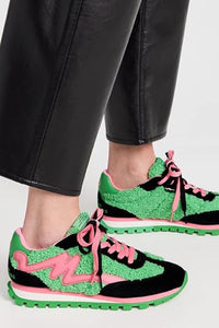 The Jogger low lace-up sneakers - Green
