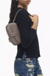Sac Clover avec logo en cuir - Cement