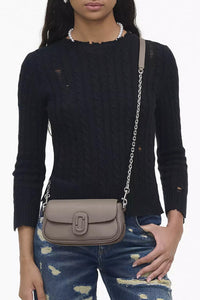 Sac Clover avec logo en cuir - Cement