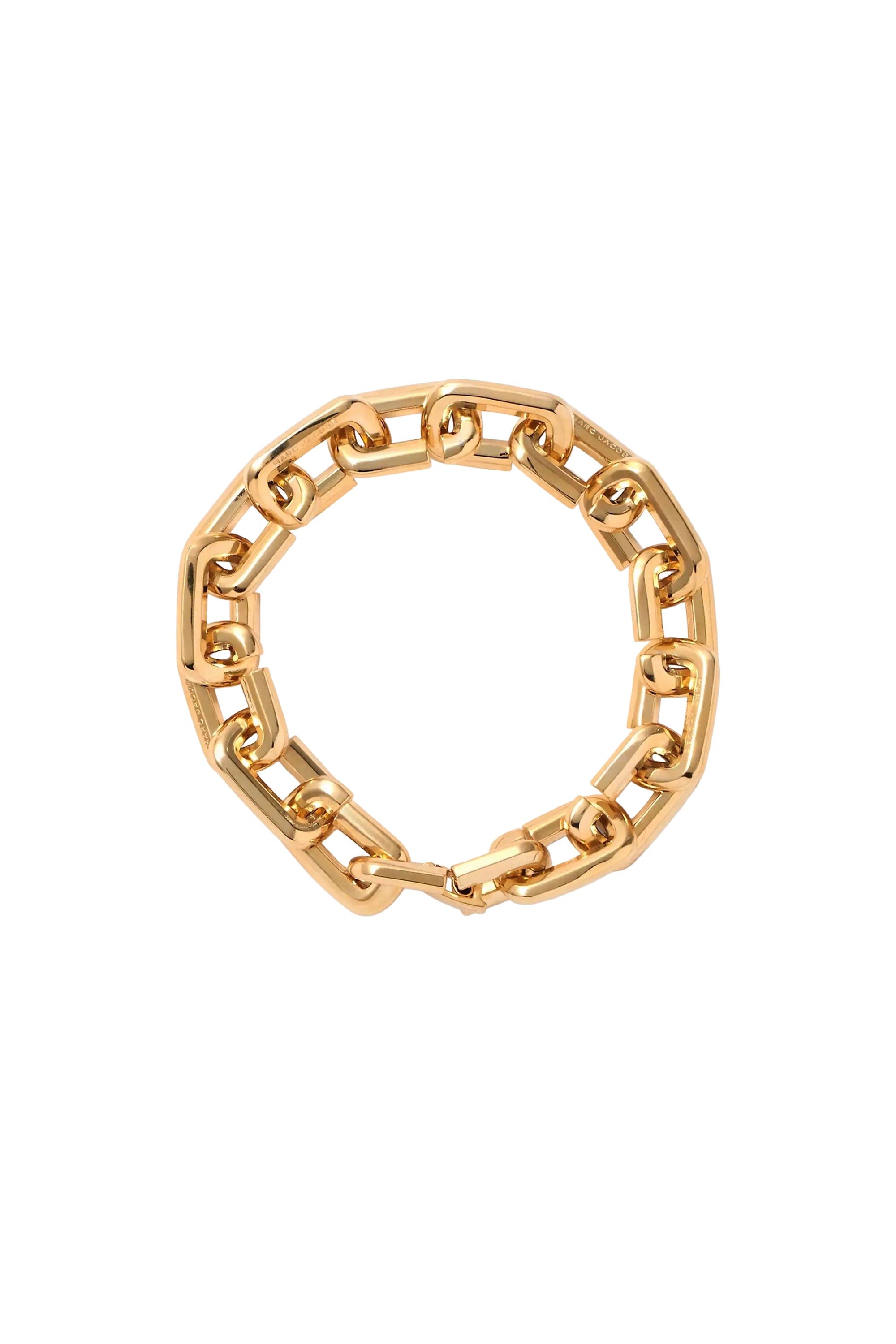 Bracelet à mailles J Marc en laiton - Gold