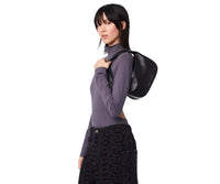 MINI   Mini Sac The Mini Hobo en cuir redux - Black