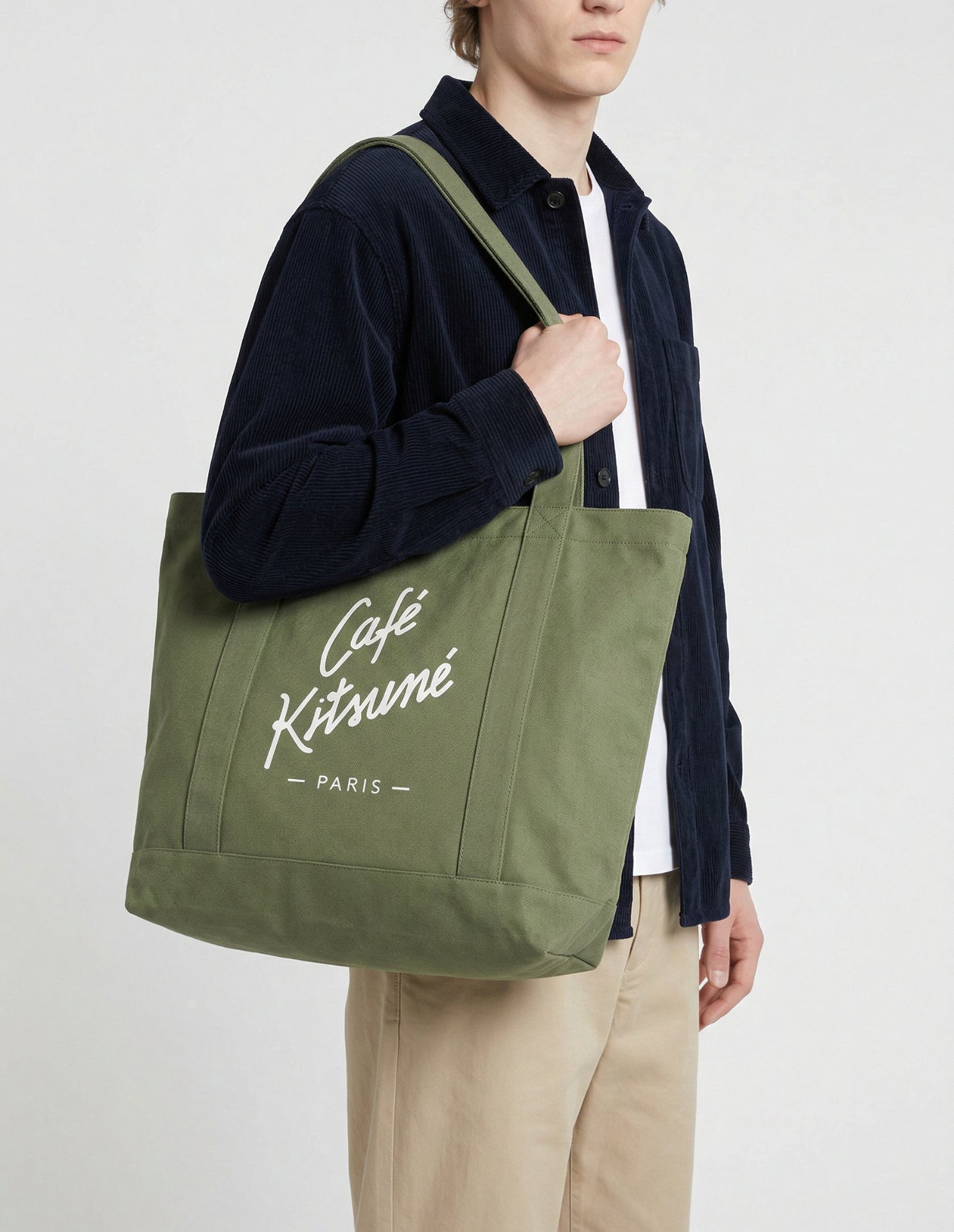 Café Kitsuné tote bag - Bay Leaf