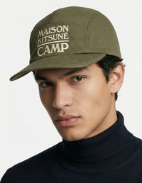 Camp washed effect cap - Dark Khaki