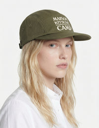 Camp washed effect cap - Dark Khaki