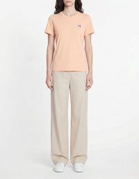 T-shirt à manches courtes avec écusson - Peach