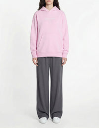 Brushed hoodie - Dusty Rose