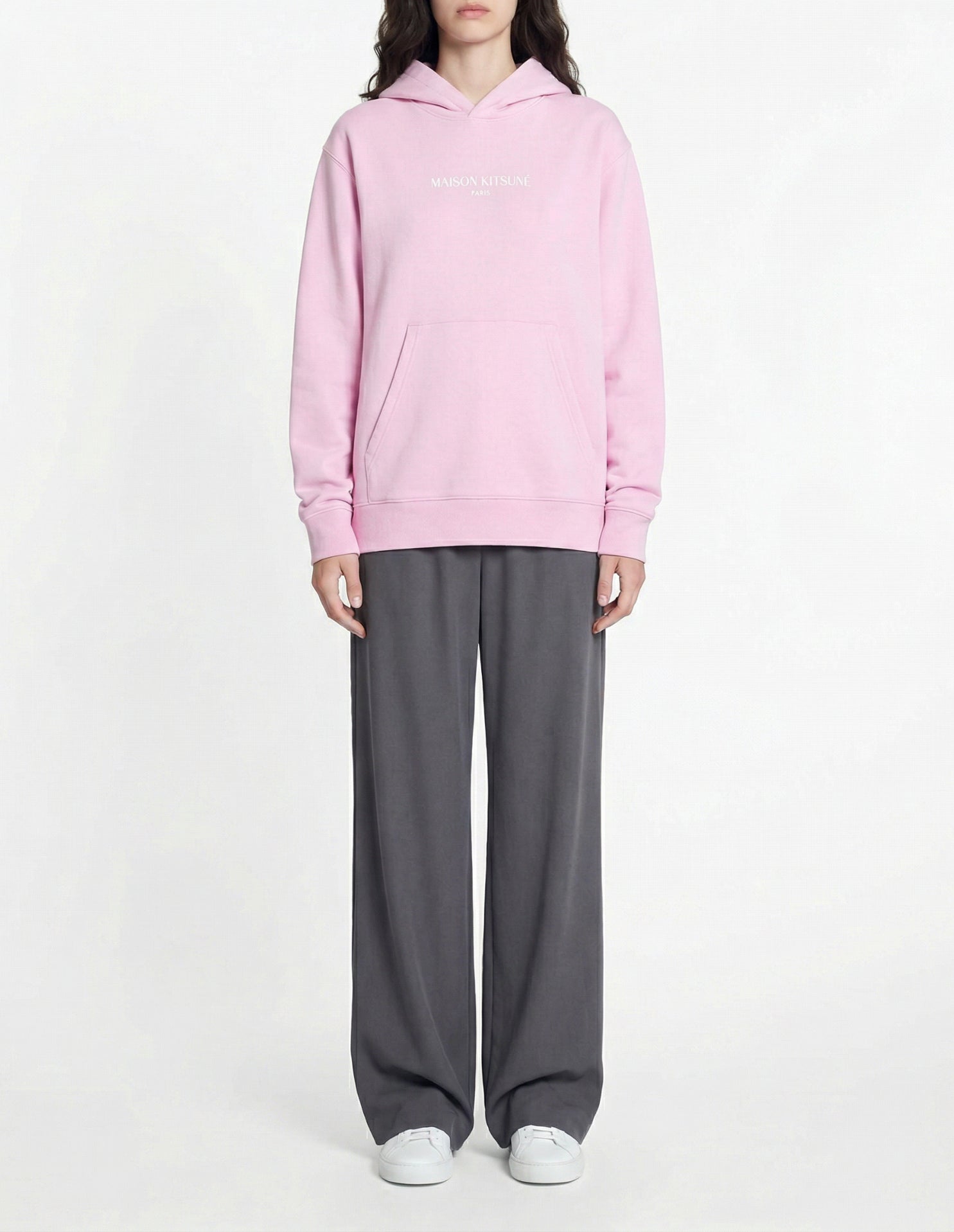 Brushed hoodie - Dusty Rose