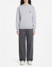 Pull Maison Kitsuné x Hotel Olympia - Light Grey Melange