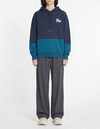 Oversized hoodie - Ink Blue & Sapphire