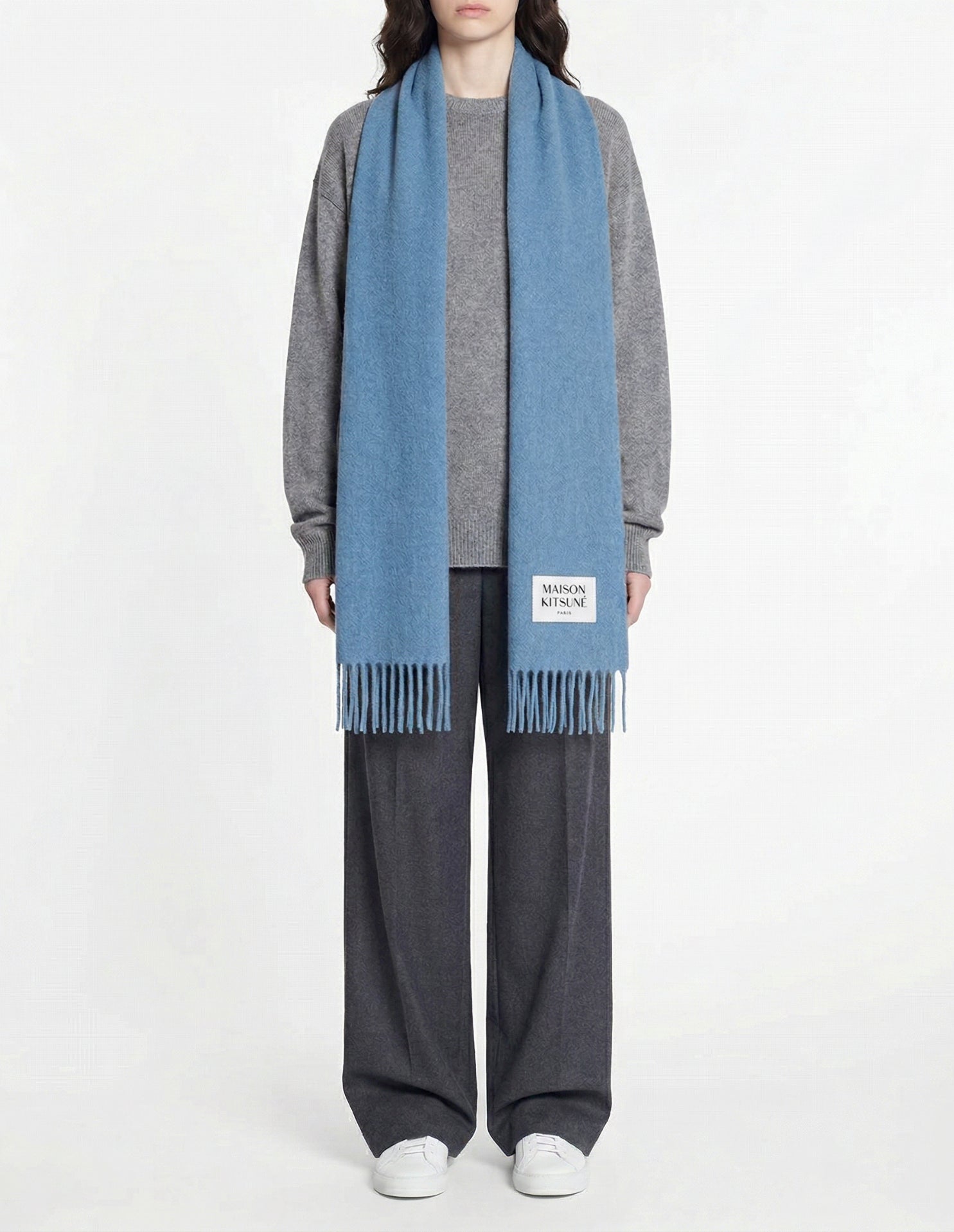 Thick wool scarf - Infinity