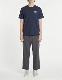 T-shirt with embroidery - Ink Blue