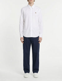 Chemise avec broderie - White