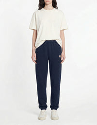 Track trousers with crest - Ink Blue