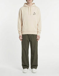 Sweat à capuche à logo Café Kitsuné - Latte