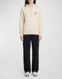 Sweat à capuche à logo Café Kitsuné - Latte